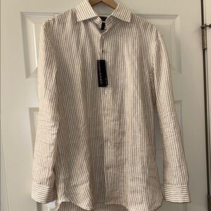 Men’s linen button down shirt Banana Republic
